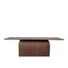 LABEL51 Eettafel Owen Espresso Mangohout 200x100x76 cm-Eetkamertafels-LABEL51