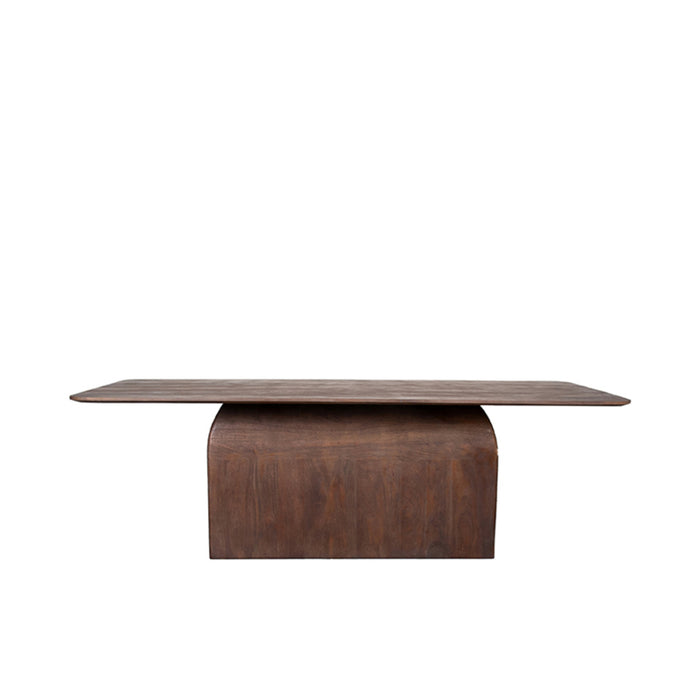 LABEL51 Eettafel Owen Espresso Mangohout 230x100x76 cm-Eetkamertafels-LABEL51