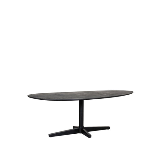 LABEL51 Eettafel Rosie Zwart Mangohout 180x100x76 cm-Eetkamertafels-LABEL51