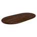 LABEL51 Eettafel Tafelblad Halve Cirkel Mangohout Espresso 240x100-Ovale tafelbladen-LABEL51
