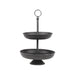 LABEL51 Etagere Antiek Zwart Metaal 26x26x38 cm-Dienbladen-LABEL51