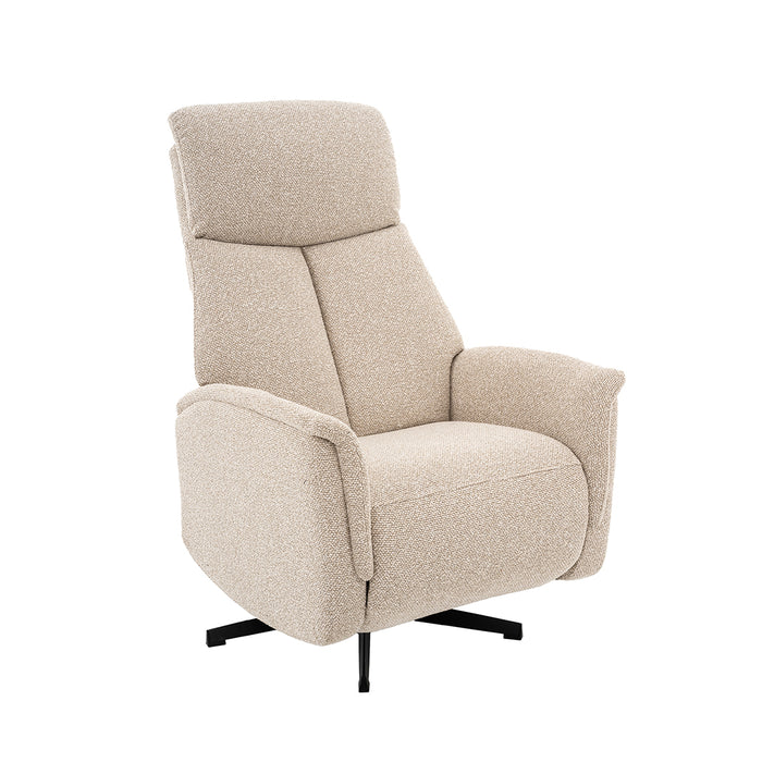 LABEL51 Fauteuil Aarhus - Naturel - Boucle - 2-Motorig-Fauteuils-LABEL51