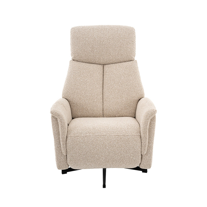 LABEL51 Fauteuil Aarhus - Naturel - Boucle - 2-Motorig-Fauteuils-LABEL51