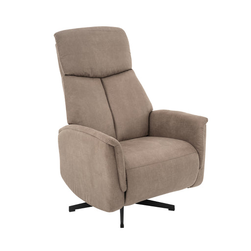 LABEL51 Fauteuil Aarhus - Taupe - Kunstleder - 2-Motorig-Fauteuils-LABEL51