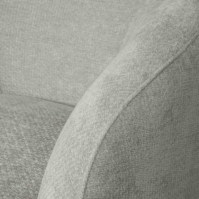 LABEL51 Fauteuil Alby - Naturel - Chenille - 1-Zits-Fauteuils-LABEL51