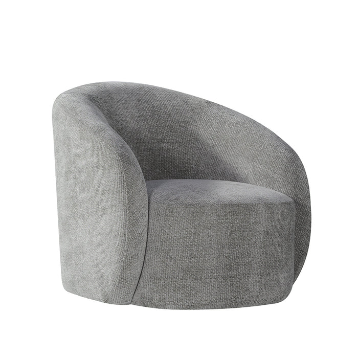 LABEL51 Fauteuil Alby Stone chenille 1-zits 82x88x81 cm