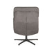 LABEL51 Fauteuil Alvar - Antraciet - Velvet - Excl. Hocker-Poefs-LABEL51