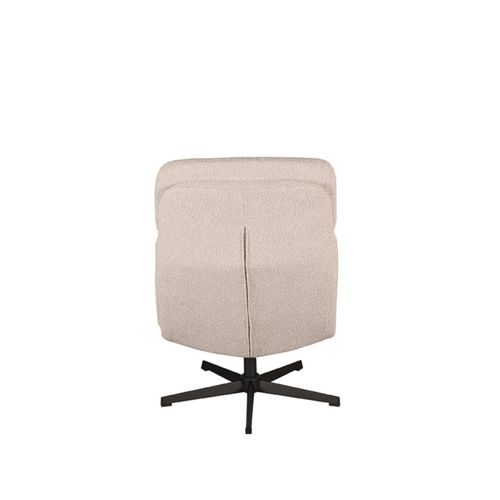 LABEL51 Fauteuil Alvar - Naturel - Boucle - Incl. Hocker-Fauteuils-LABEL51