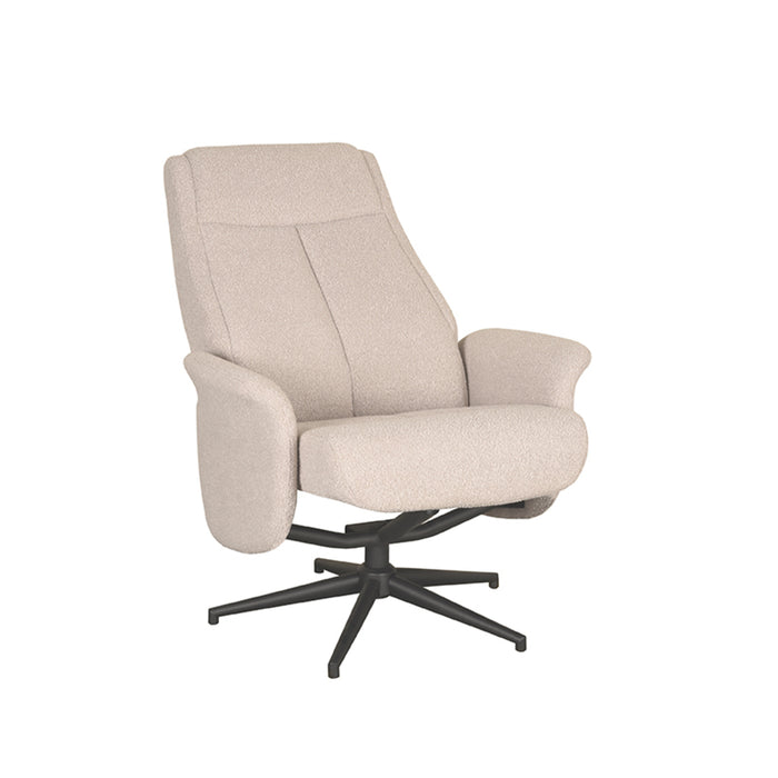 LABEL51 Fauteuil Bergen - Coral - Boucle - Excl. Hocker-Poefs-LABEL51