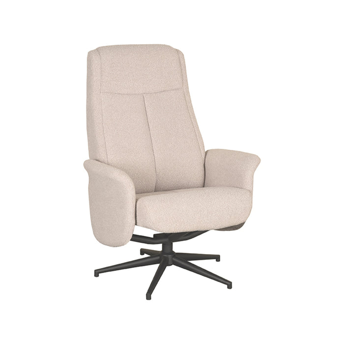 LABEL51 Fauteuil Bergen - Coral - Boucle - Excl. Hocker-Poefs-LABEL51