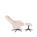LABEL51 Fauteuil Bergen - Coral - Boucle - Incl. Hocker-Fauteuils-LABEL51