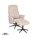 LABEL51 Fauteuil Bergen - Coral - Boucle - Incl. Hocker-Fauteuils-LABEL51