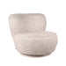 LABEL51 Fauteuil Bunny Bouclé Taupe-Fauteuils-LABEL51
