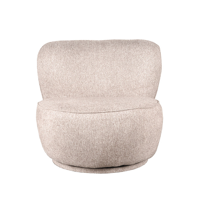 LABEL51 Fauteuil Bunny Bouclé Taupe-Fauteuils-LABEL51