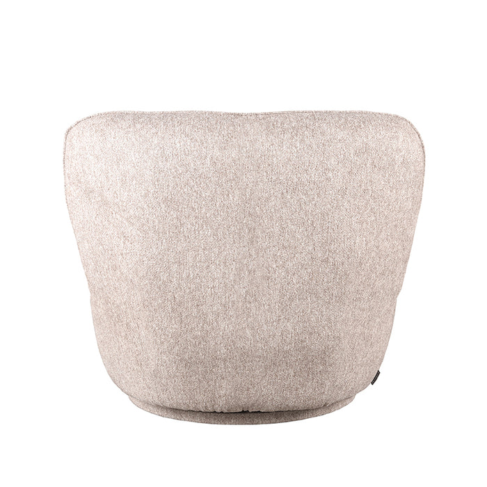 LABEL51 Fauteuil Bunny Bouclé Taupe-Fauteuils-LABEL51