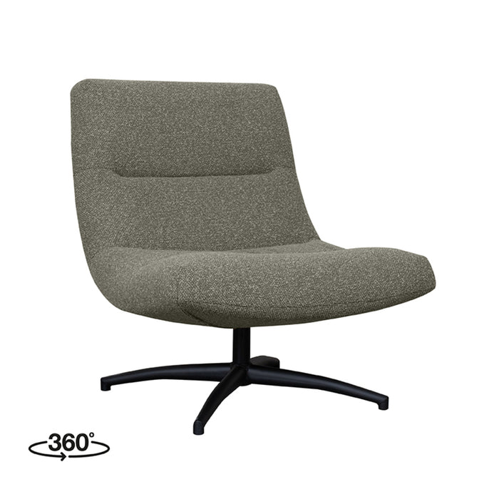 LABEL51 Fauteuil Calix - Truffel grijs - Boucle - One Size-Fauteuils-LABEL51