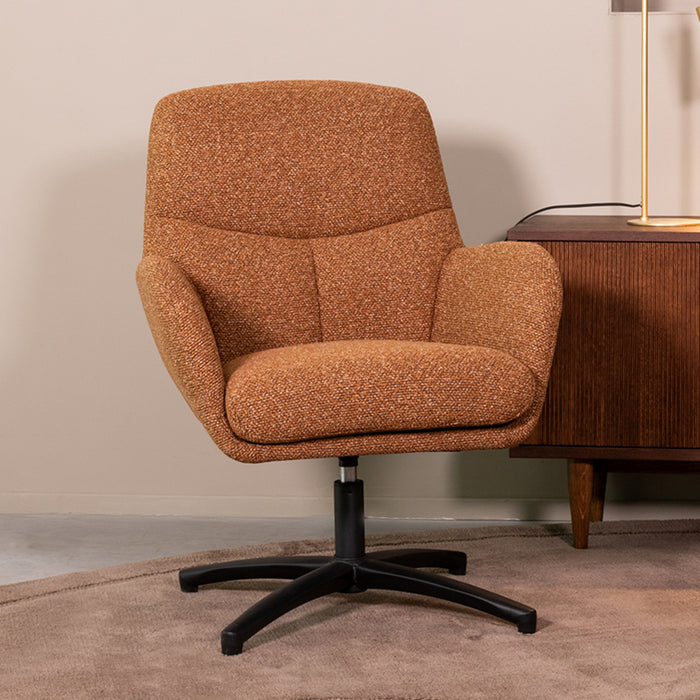 LABEL51 Fauteuil Chill Zone - Coral - Boucle - Draaibaar-Fauteuils-LABEL51
