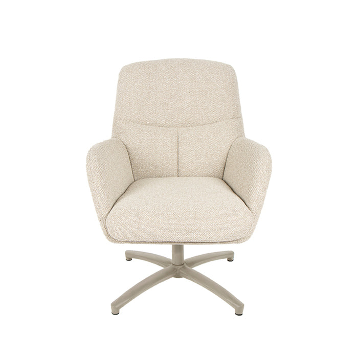 LABEL51 Fauteuil Chill Zone - Naturel - Boucle - Draaibaar-Fauteuils-LABEL51
