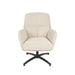 LABEL51 Fauteuil Chill Zone - Naturel - Boucle - Draaibaar-Fauteuils-LABEL51