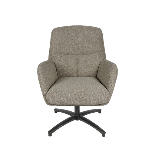 LABEL51 Fauteuil Chill Zone - Truffel grijs - Boucle - Draaibaar-Fauteuils-LABEL51