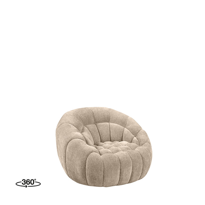 LABEL51 Fauteuil Cloud - Clay - Elite - 1-Zits - Draaibaar-Fauteuils-LABEL51