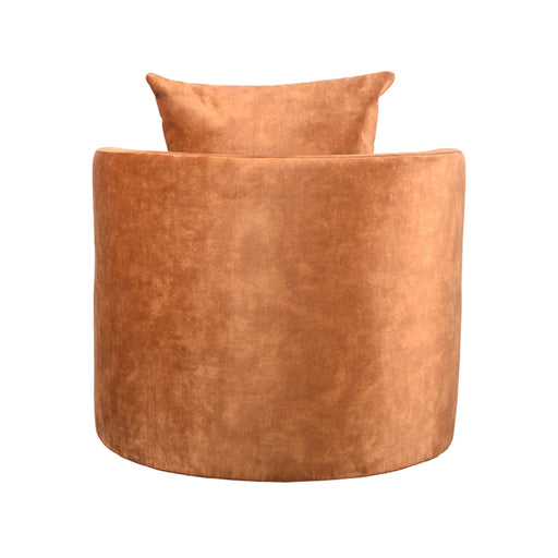 LABEL51 Fauteuil Evy - Oker - Velvet - 90 cm-Fauteuils-LABEL51