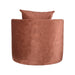 LABEL51 Fauteuil Evy - Rust - Velvet - 90 cm-Fauteuils-LABEL51