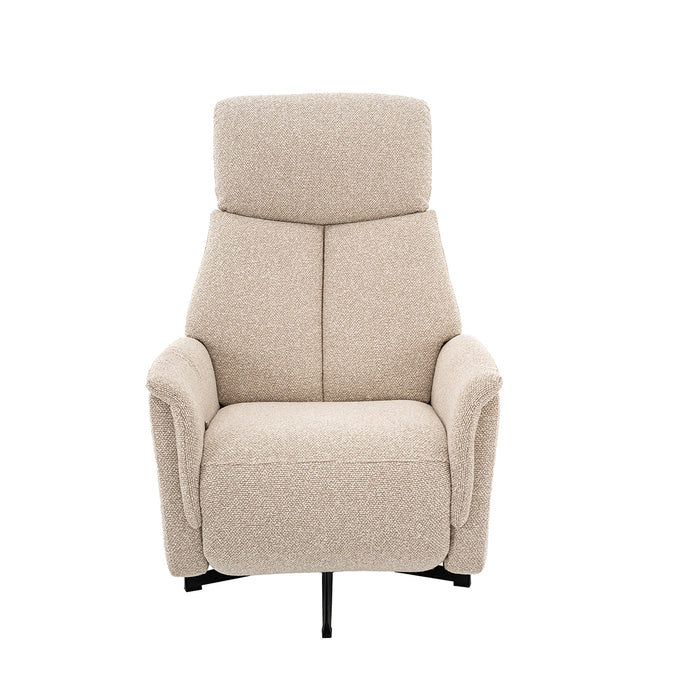 Fauteuil Helsinki - Naturel - Boucle - Manueel Verstelbaar-Fauteuils-LABEL51