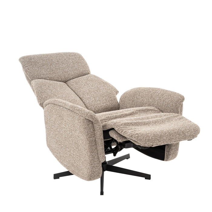 LABEL51 Fauteuil Helsinki - Wit - Boucle - Manueel Verstelbaar-Fauteuils-LABEL51