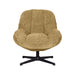LABEL51 Fauteuil Huxley - Brass - Chenille - One Size-Fauteuils-LABEL51