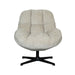 LABEL51 Fauteuil Huxley - Mushroom - Chenille - One Size-Fauteuils-LABEL51
