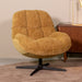 LABEL51 Fauteuil Huxley - Mustard - Chenille - One Size-Fauteuils-LABEL51
