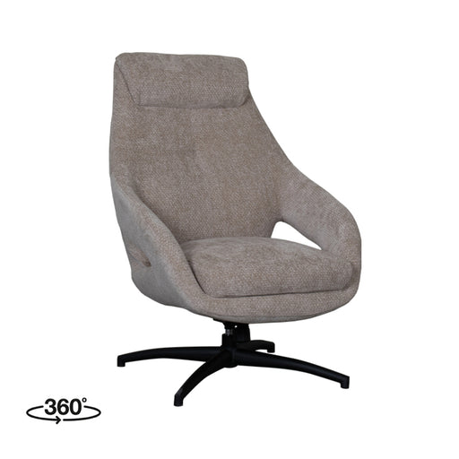 LABEL51 Fauteuil Maxwell - Clay - Chenille - One Size-Fauteuils-LABEL51