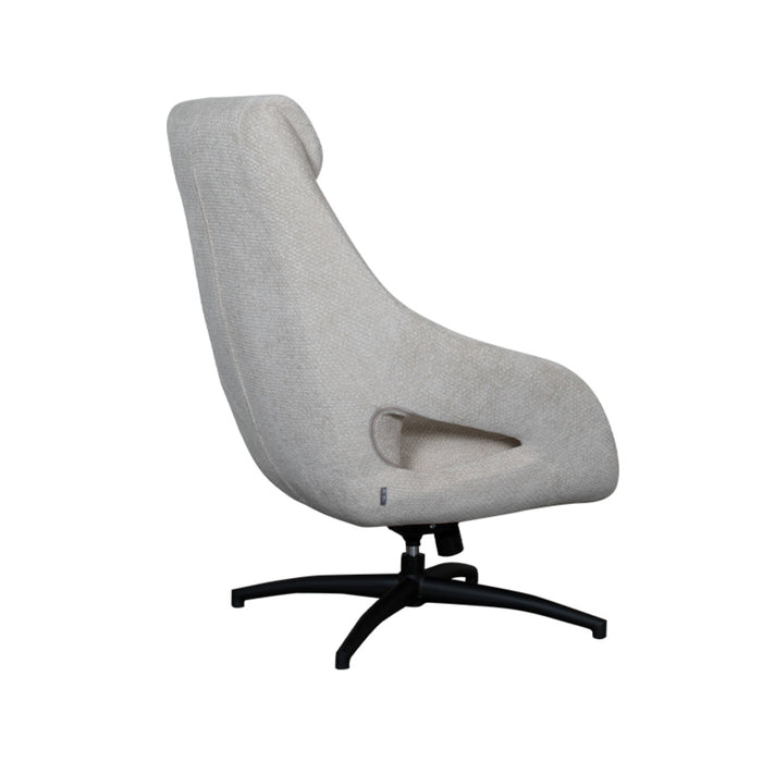 LABEL51 Fauteuil Maxwell - Naturel - Chenille - One Size-Fauteuils-LABEL51