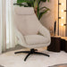 LABEL51 Fauteuil Maxwell - Naturel - Chenille - One Size-Fauteuils-LABEL51
