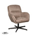 LABEL51 Fauteuil Moss - Taupe - Kunstleder - One Size-Fauteuils-LABEL51