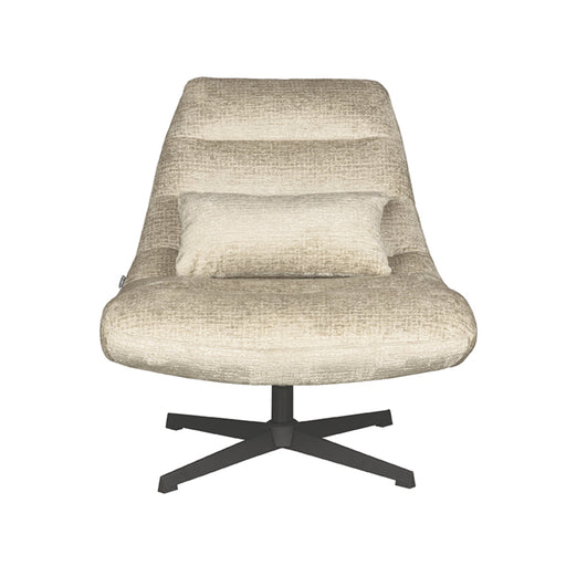 LABEL51 Fauteuil Nox - Beige - Chenille - One Size-Fauteuils-LABEL51