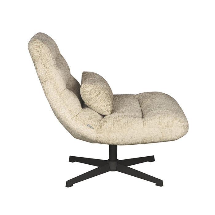 LABEL51 Fauteuil Nox - Beige - Chenille - One Size-Fauteuils-LABEL51