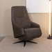 LABEL51 Fauteuil Odense - Antraciet - Kunstleder - One Size-Fauteuils-LABEL51