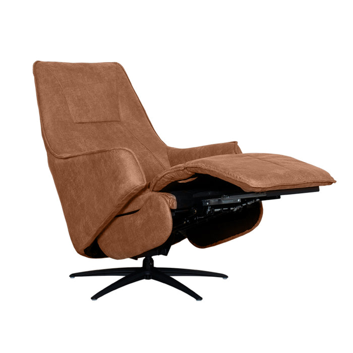LABEL51 Fauteuil Odense - Cognac - Kunstleder - 2-Motorig-Fauteuils-LABEL51