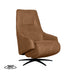 LABEL51 Fauteuil Odense - Cognac - Kunstleder - 2-Motorig-Fauteuils-LABEL51