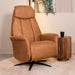 LABEL51 Fauteuil Oslo - Cognac - Kunstleder - 1-Motorig-Fauteuils-LABEL51