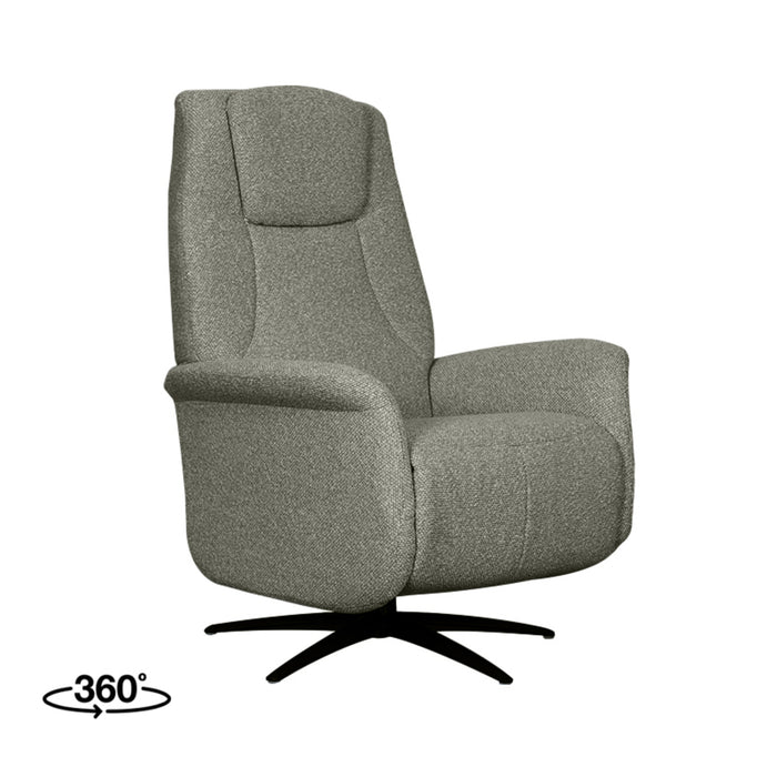 LABEL51 Fauteuil Stockholm - Mushroom - Boucle - 1-Motorig-Fauteuils-LABEL51