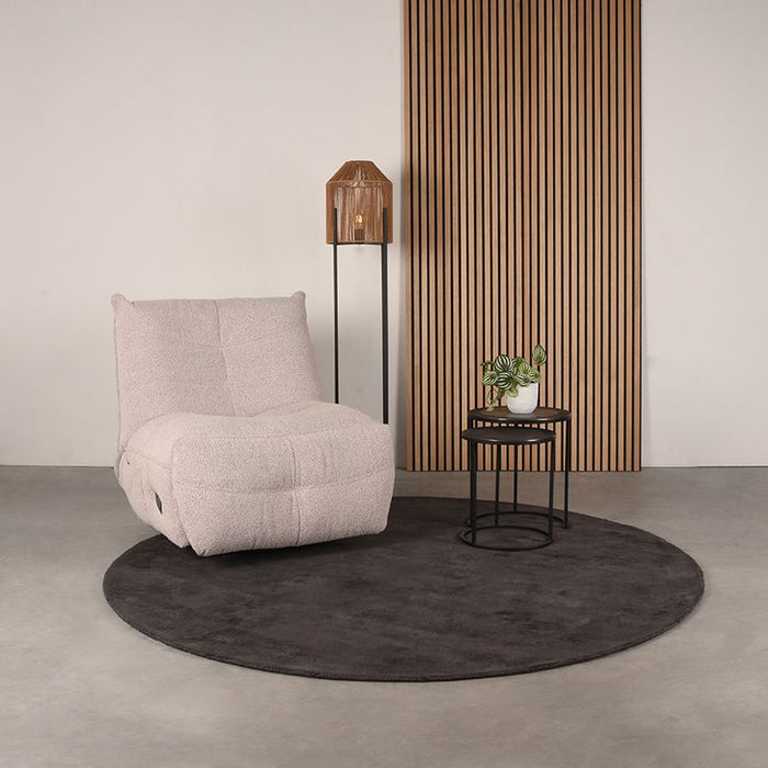 LABEL51 Fauteuil Take It Easy - Antraciet - Boucle - One Size-Fauteuils-LABEL51