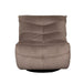 LABEL51 Fauteuil Take It Easy - Taupe - Velvet - One Size-Fauteuils-LABEL51