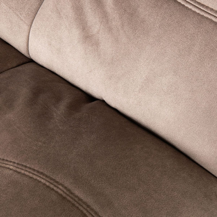 LABEL51 Fauteuil Take It Easy - Taupe - Velvet - One Size-Fauteuils-LABEL51