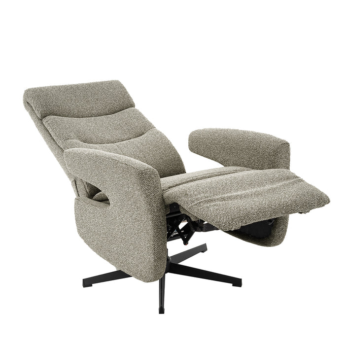 LABEL51 Fauteuil Tampere - Mushroom - Boucle - One Size-Fauteuils-LABEL51