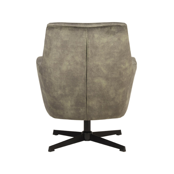 LABEL51 Fauteuil Toby - Hunter - Velvet - One Size-Fauteuils-LABEL51