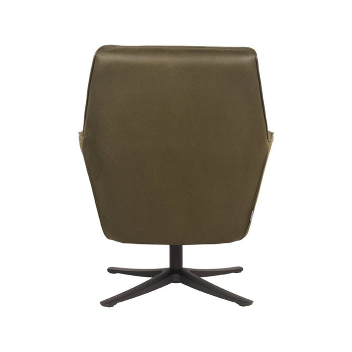 LABEL51 Fauteuil Tod - Army green - Microfiber - Draaibaar-Fauteuils-LABEL51