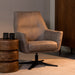 LABEL51 Fauteuil Tod - Taupe - Micro Suede - Draaibaar-Fauteuils-LABEL51